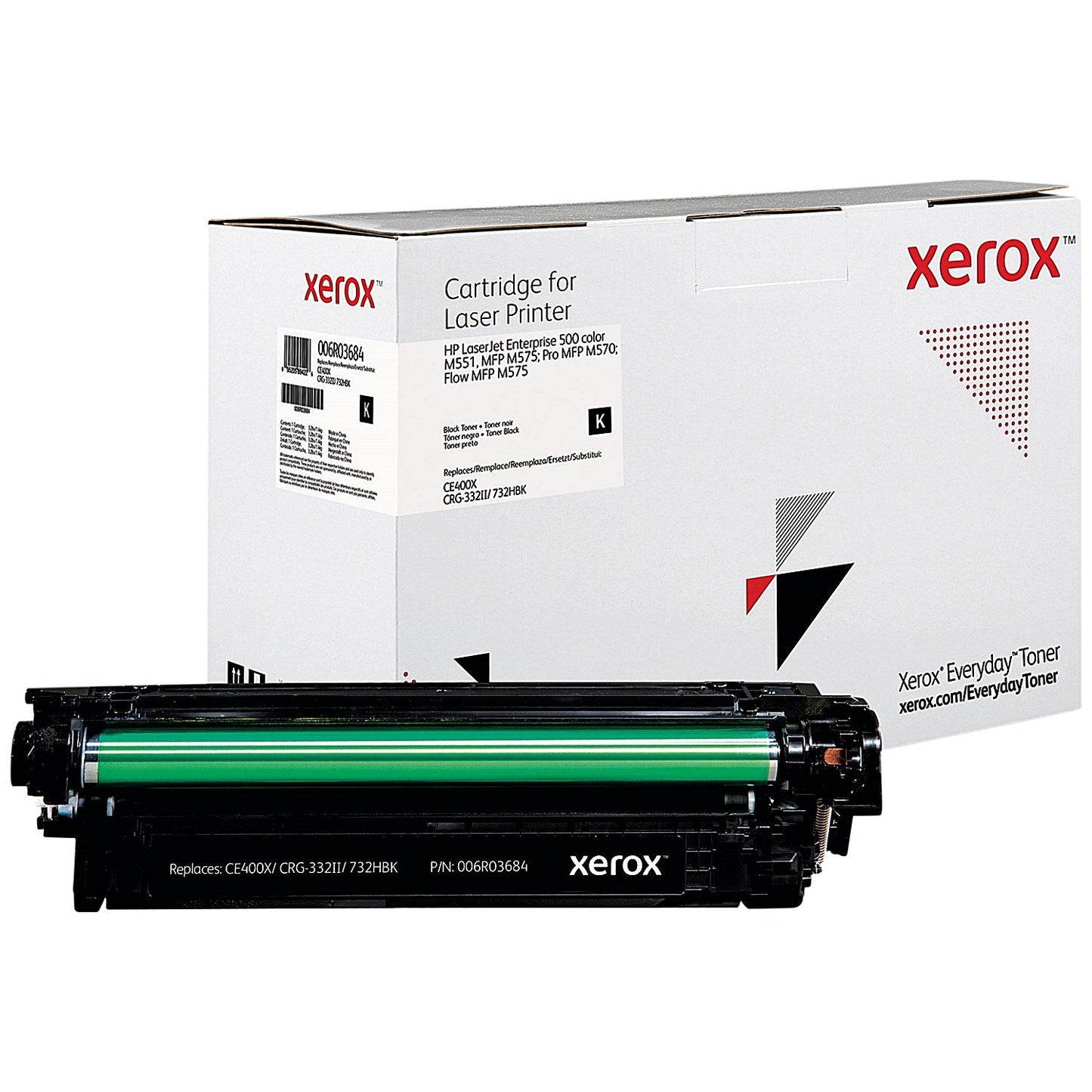 Xerox Everyday Replacement Toner Cartridge High Yield Black For HP CE400X 006R03684 Easy2Order : XR89422
