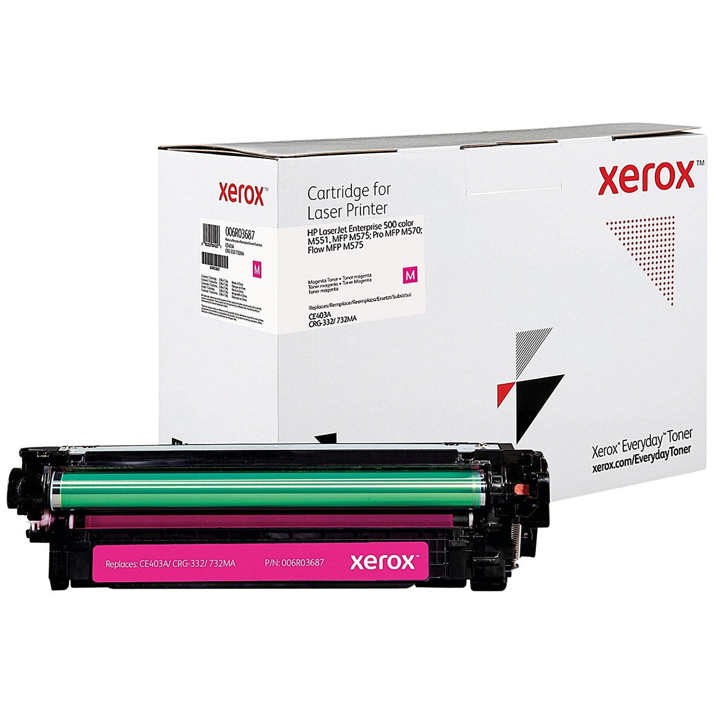 Xerox Everyday Replacement Toner Cartridge Magenta For HP CE403A 006R03687 Easy2Order : XR89425