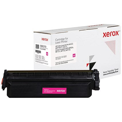 Xerox Everyday Replacement Toner Cartridge High Yield Magenta For HP CF413X 006R03703