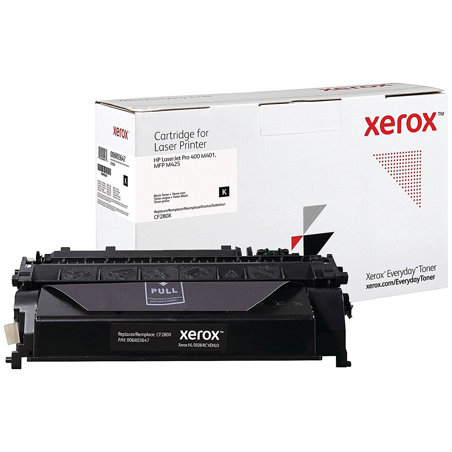 Xerox Everyday Replacement Toner Cartridge High Yield Black For HP CF280X 006R03647 Easy2Order : XR89473