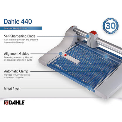 Dahle Rotary Trimmer 440 - cutting length 360mm/cutting capacity 3,5 mm