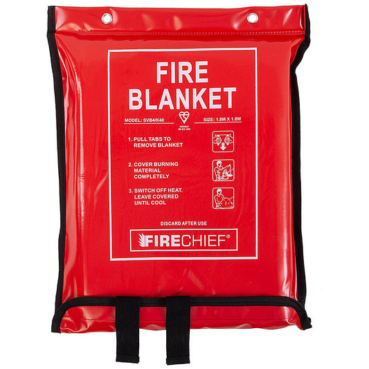 Firechief Fire Blanket Soft Case, 1800x1800mm