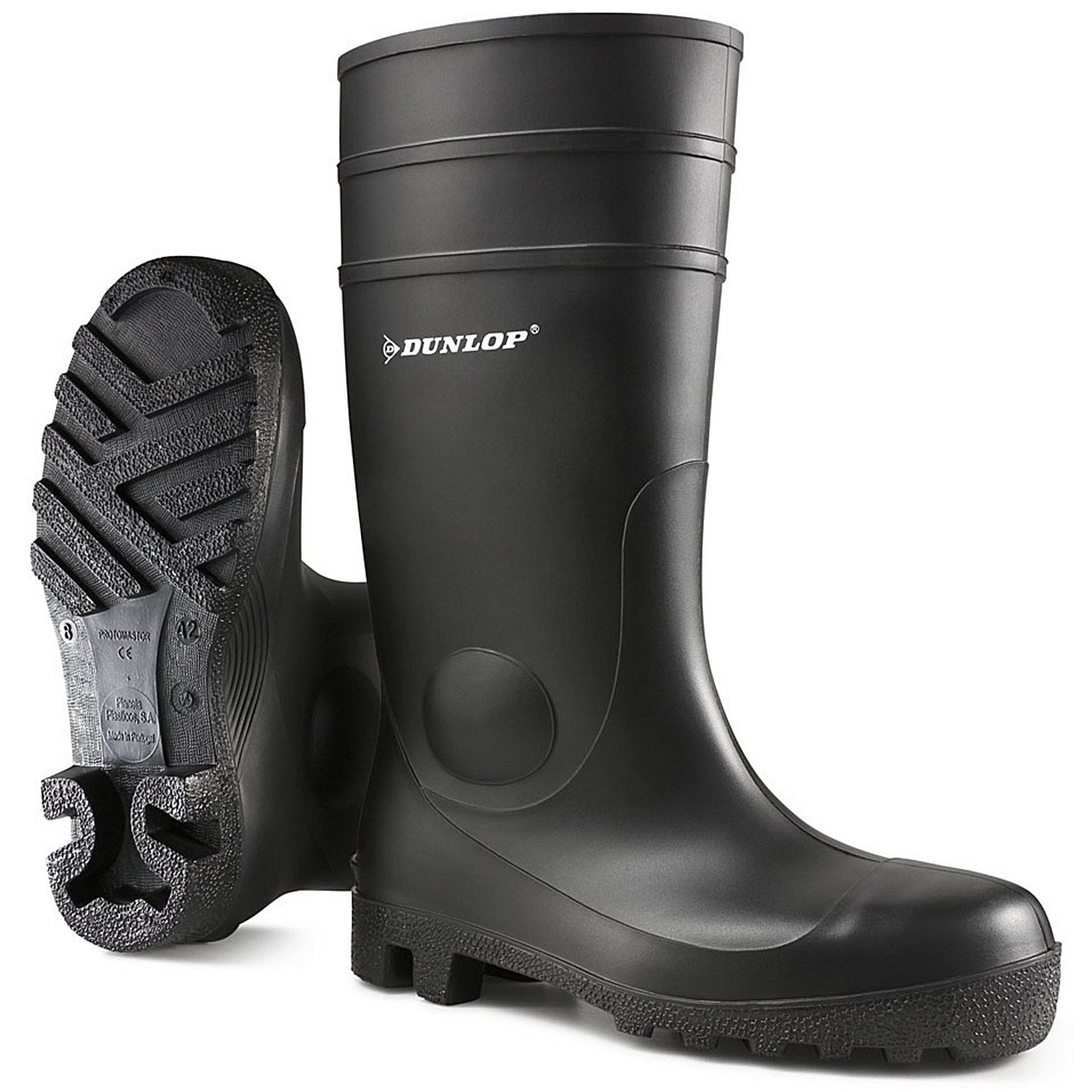 Dunlop Protomaster Full Safety PVC Wellington Boots, Black, 7 Easy2Order : 142PP07