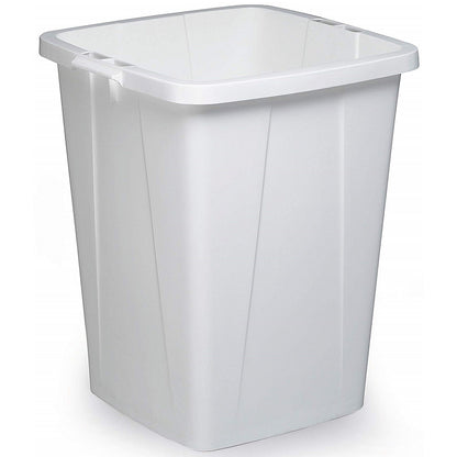 Durable Durabin Square Food & Freezer Safe Waste Recycling Bin, 90 Litre, Green