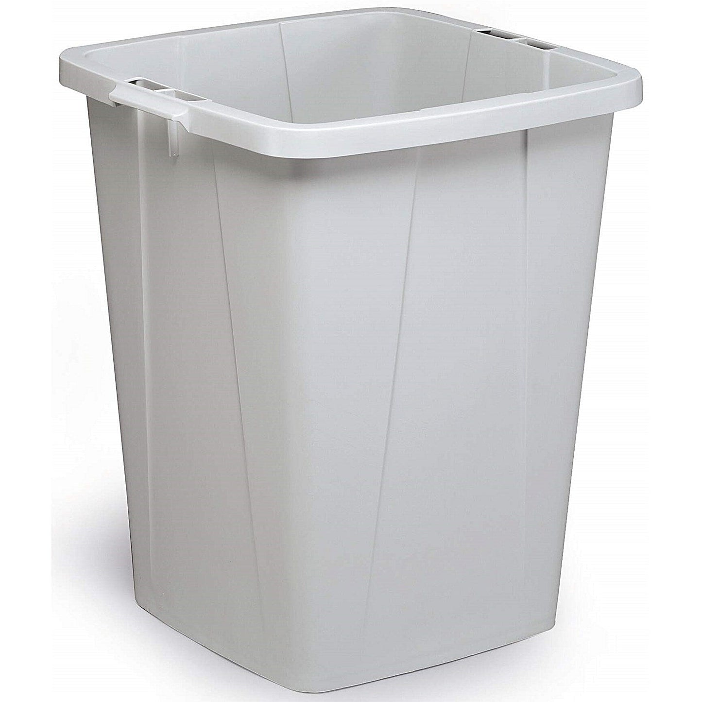 Durable Durabin Square Food & Freezer Safe Waste Recycling Bin, 90 Litre, Grey