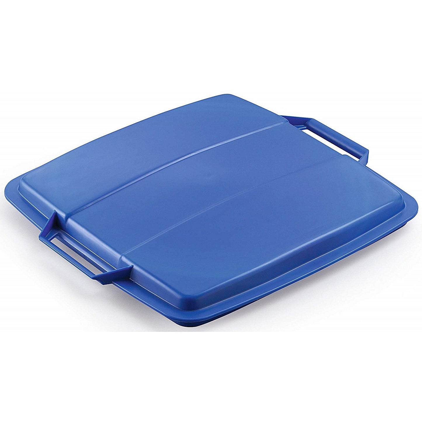 Durable Durabin Square Recycling Bin Lid, Food & Freezer Safe, 90 Litre, Blue