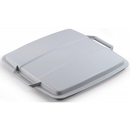 Durable Durabin Square Recycling Bin Lid, Food & Freezer Safe, 90 Litre, Blue