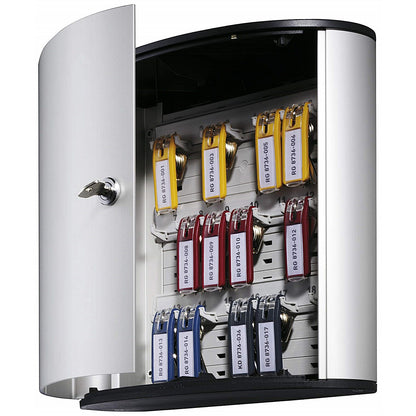 Durable Key Safe 18 Lock Box, Holds 18 Keys, Includes 6 Key Clips