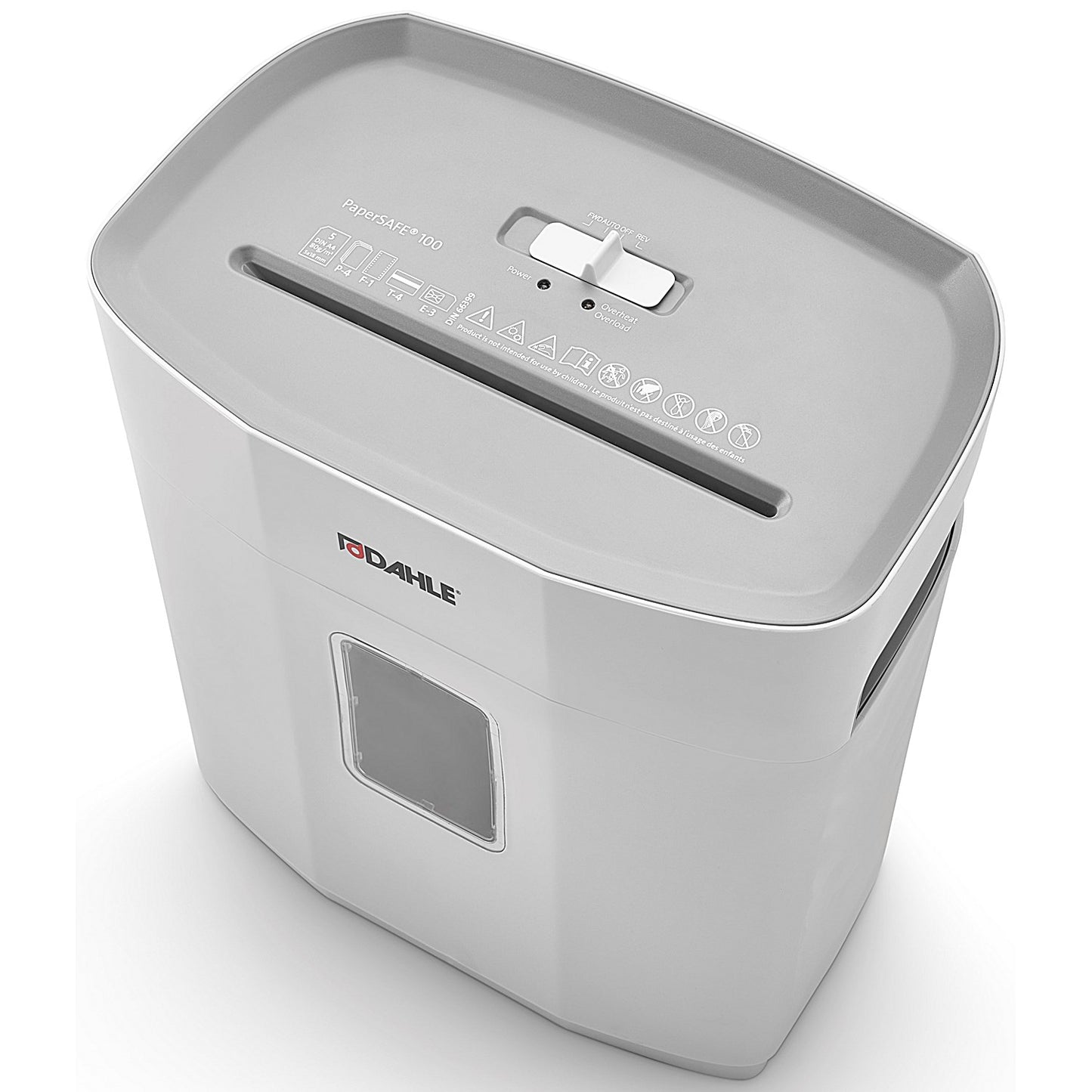 Dahle Papersafe PS100 Document Shredder, Cross-Cut, 12 Litre