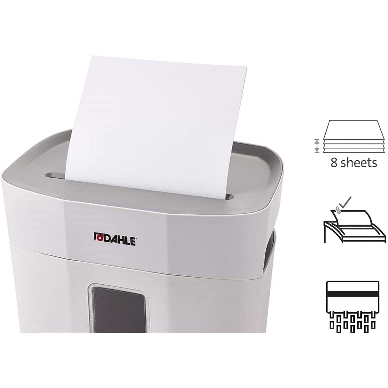 Dahle Papersafe PS120 Document Shredder, Cross-Cut, 12 Litre