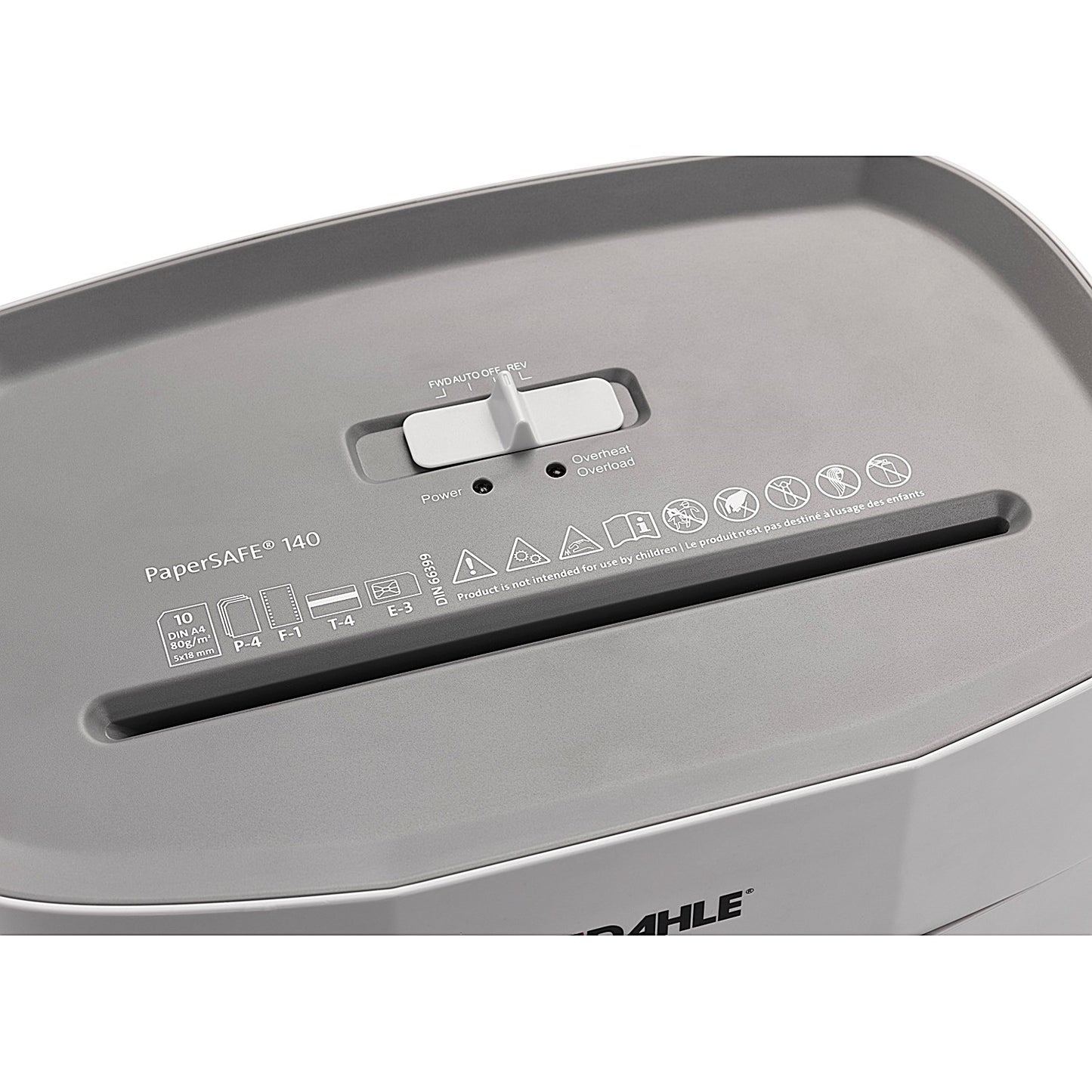 Dahle Papersafe PS140 Document Shredder, Cross-Cut, 12 Litre