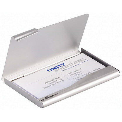 Durable Slim Recycled Aluminium Business Card Holder RFID, for 20 Cards, Metal