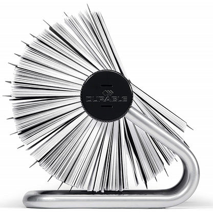 Durable Telindex Rotary Address Card Holder, 500 Cards & A-Z Index, Silver