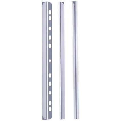 Durable Spinebar, 3mm, Up to 30 A4 Sheets, Black, Pack of 100