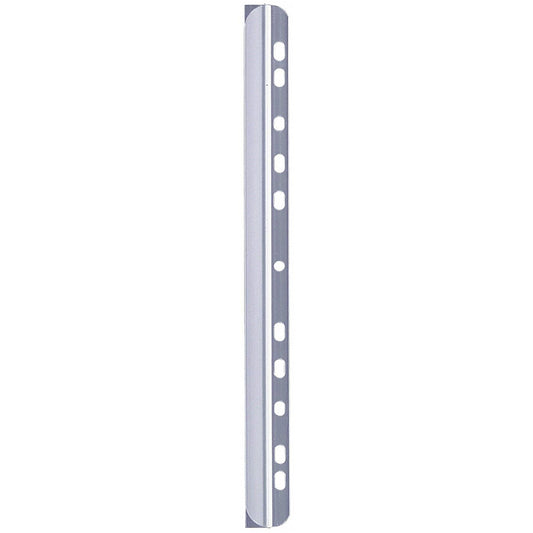 Durable A4 Sheet Binding for Ring Binders Spine Bar, 6mm, Clear, Pack of 50 Easy2Order : 290419