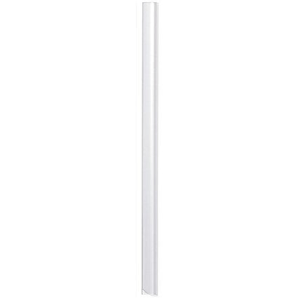 Durable Spinebar, 6mm, Up to 60 A4 Sheets, Clear, Pack of 10