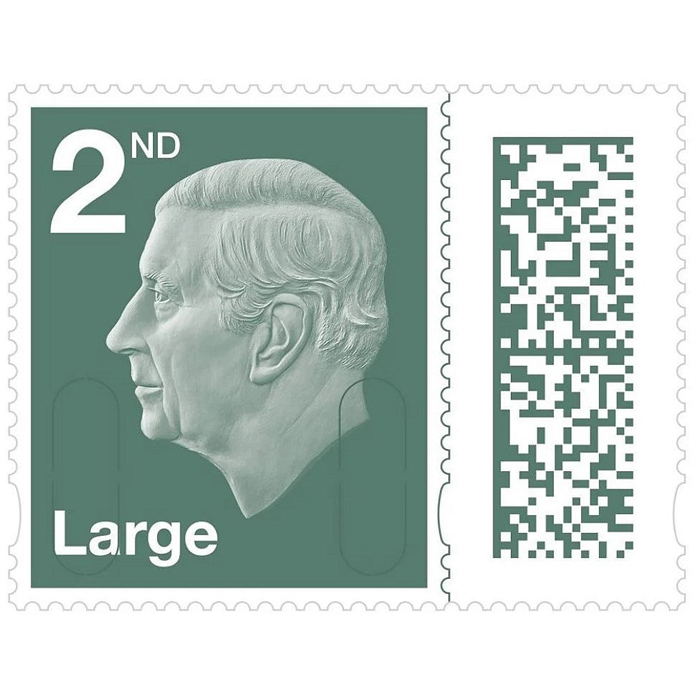 Royal Mail 2nd class stamps - Large 50 Easy2Order : 2C50L
