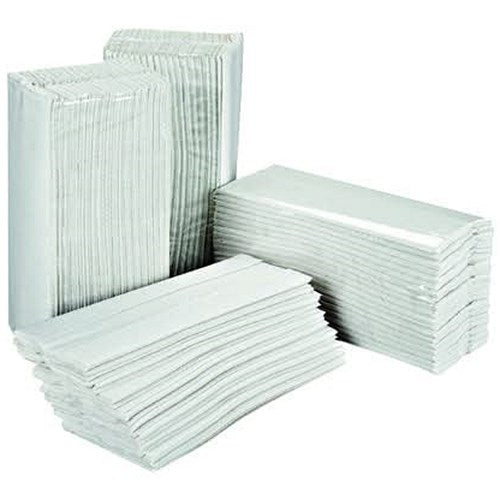 2Work 2-Ply Flushable C-Fold Hand Towel, White, Pack of 2430