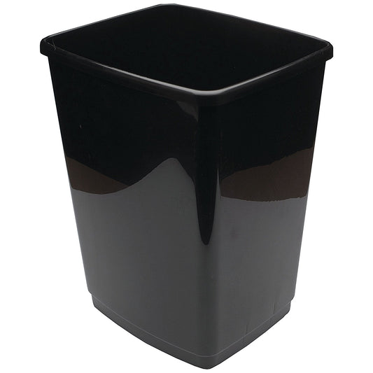 2Work Swing Bin Base, 30 Litre, Black