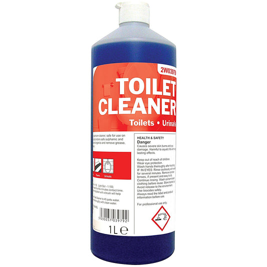 2Work Daily Use Toilet Cleaner, 1 Litre Easy2Order : 2W03979