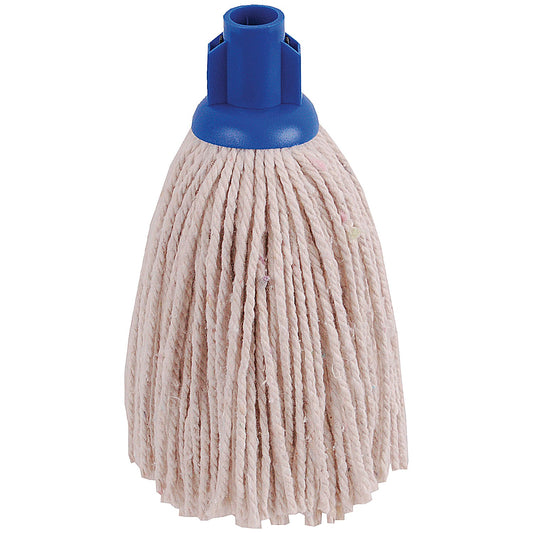 2Work PY Smooth Socket Mop 12oz Blue (Pack of 10) 2W04297