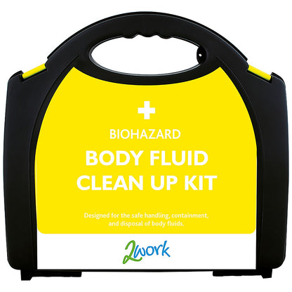 2Work Bio-Hazard Body Fluid Kit with 5 Applications