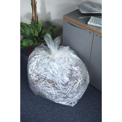 2Work Medium Duty Polythene Bags, 90 Litre, Clear, Pack of 250