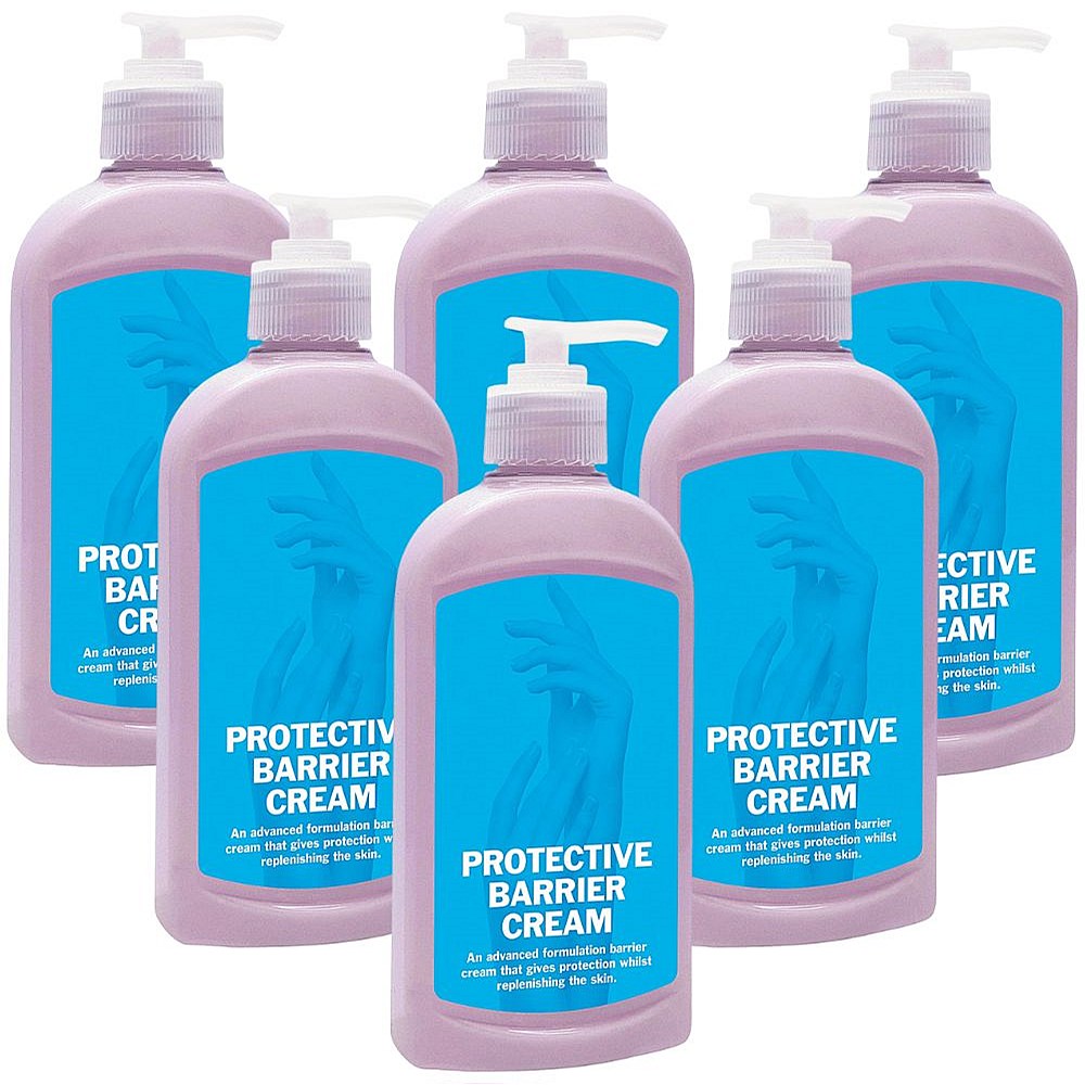 2Work Protective Barrier Cream, 300ml, Pack of 6