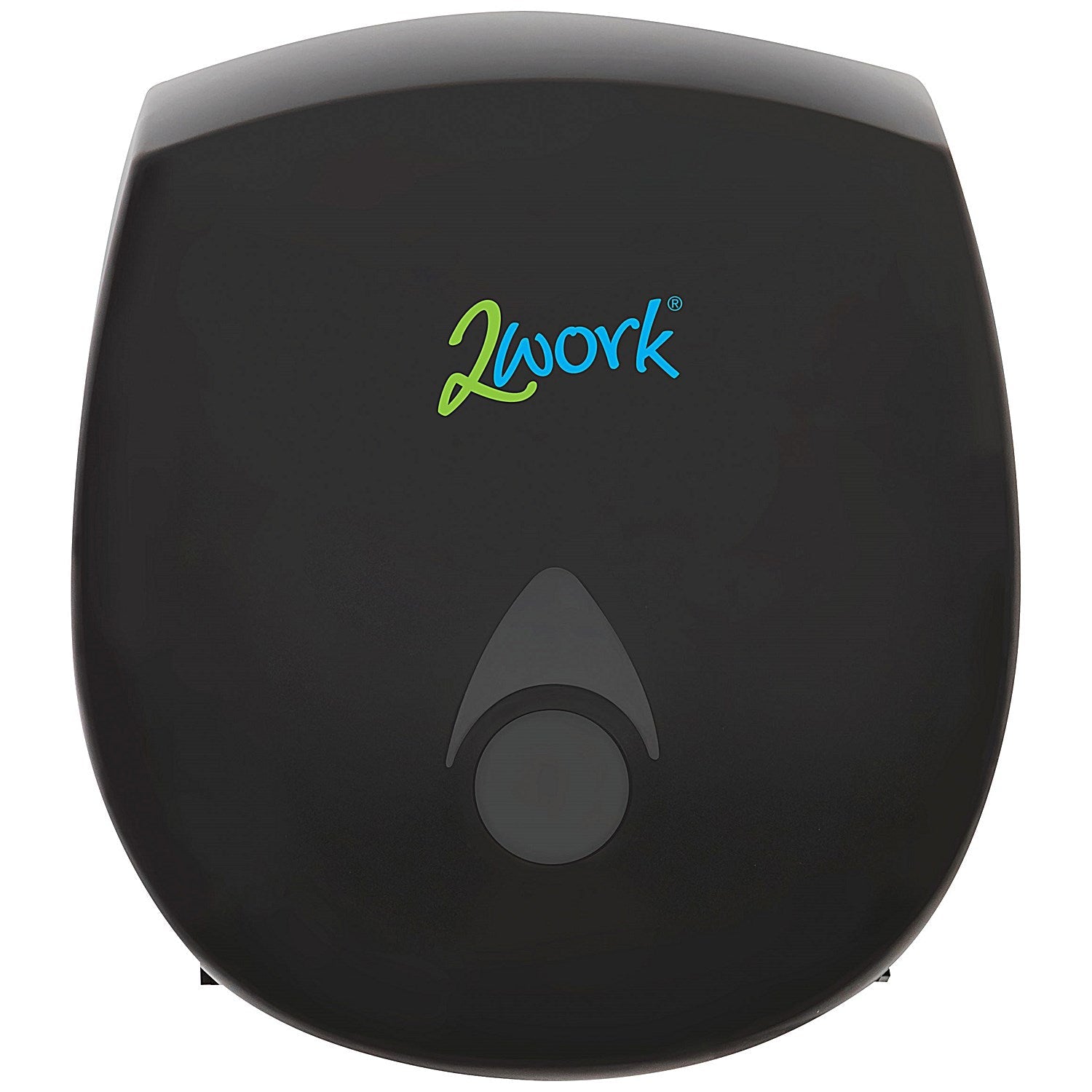 2Work Recycled Mini Jumbo Toilet Roll Dispenser, Black Easy2Order : 2W11361