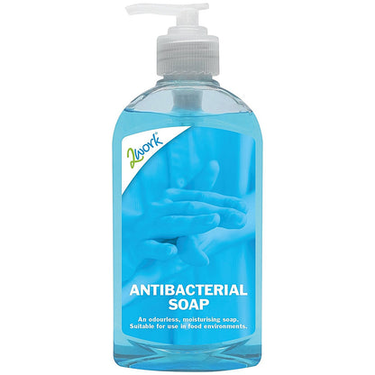 2Work Antibacterial Hand Wash, 300ml, Pack of 6
