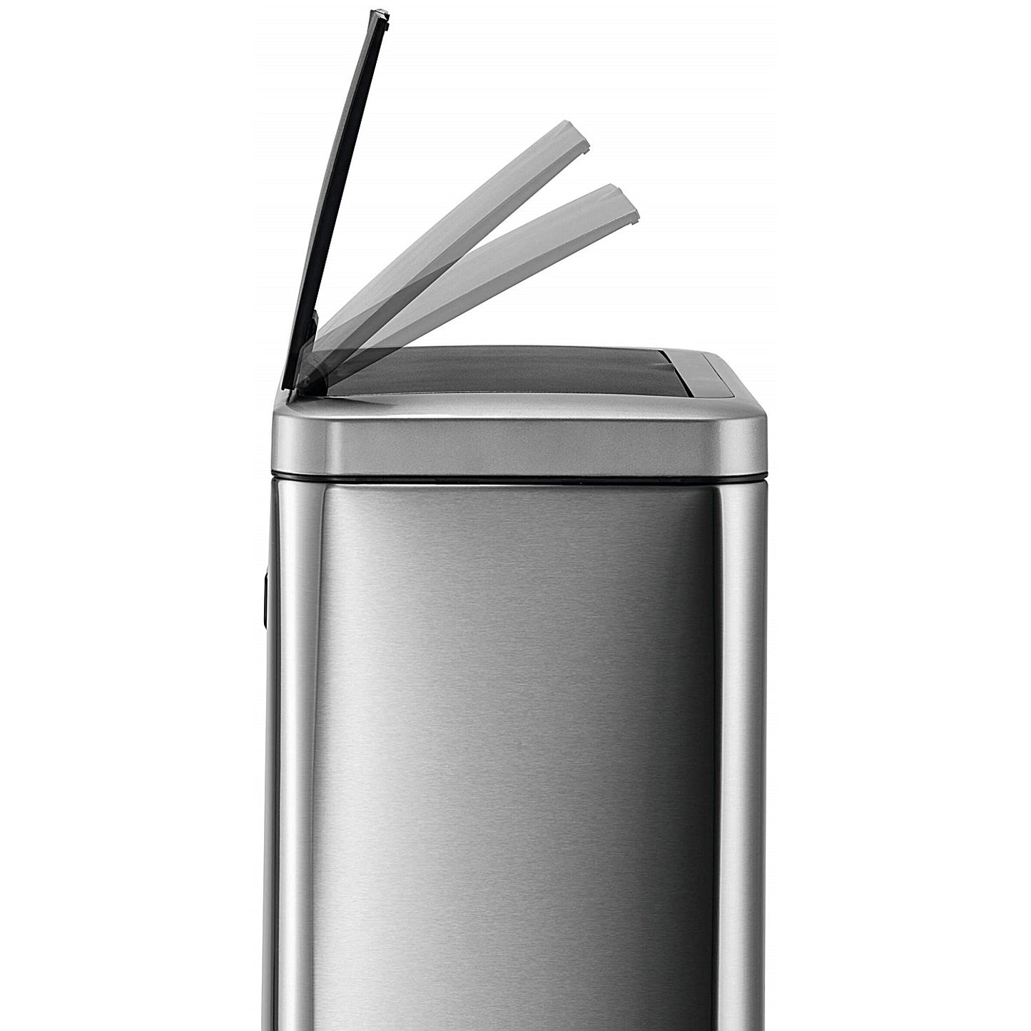 Durable Sensor Duo No Touch Waste Bin, 2 x 20 Litre, Stainless Steel
