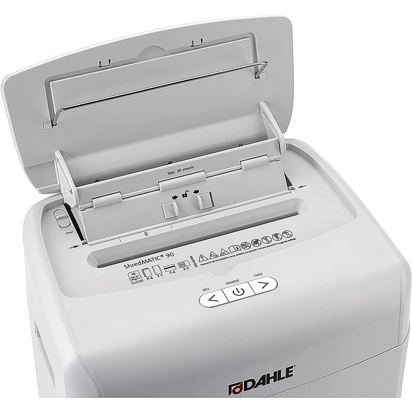 Dahle Shredmatic PS90 Document Shredder, Cross-Cut, 23 Litre
