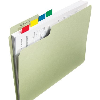 Post-it Index Flags, 25 x 43mm, Yellow, Pack of 12(600 Flags in total)