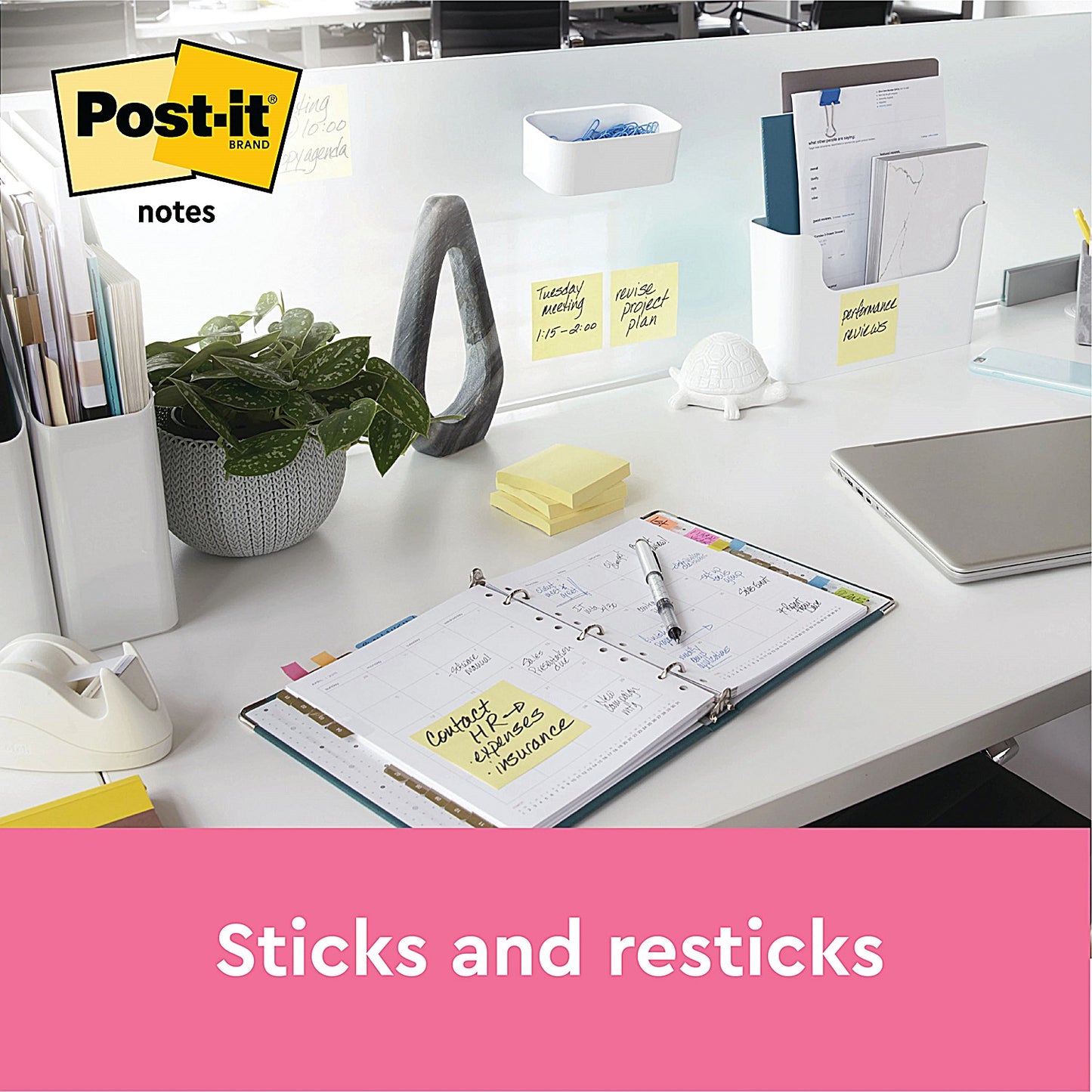 Post-it Notes Value Display Pack, 76 x 76mm, Yellow, Pack of 24 x 100 Notes