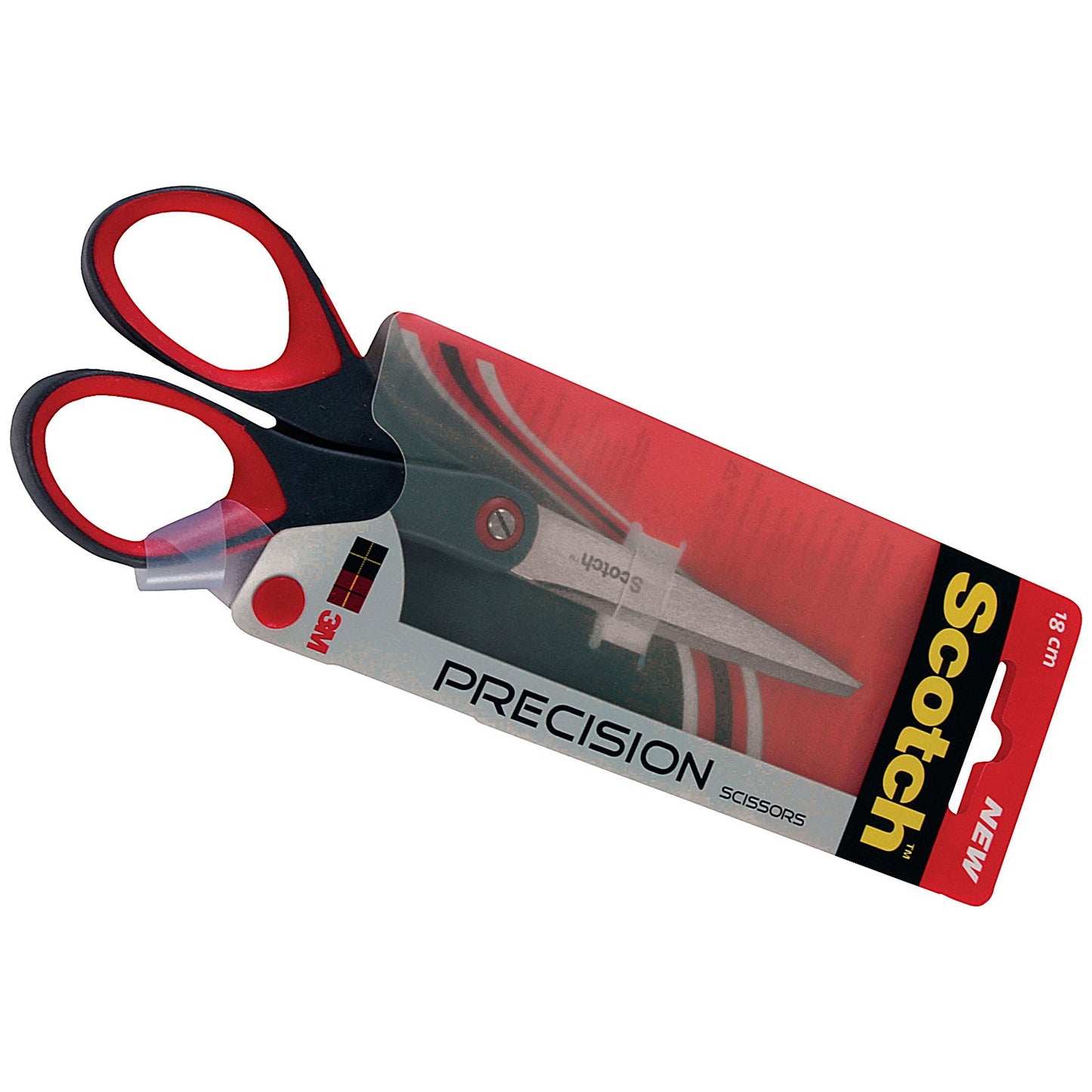 Scotch Precision Scissors, Stainless Steel, Ambidextrous, Comfort Handles, 180mm