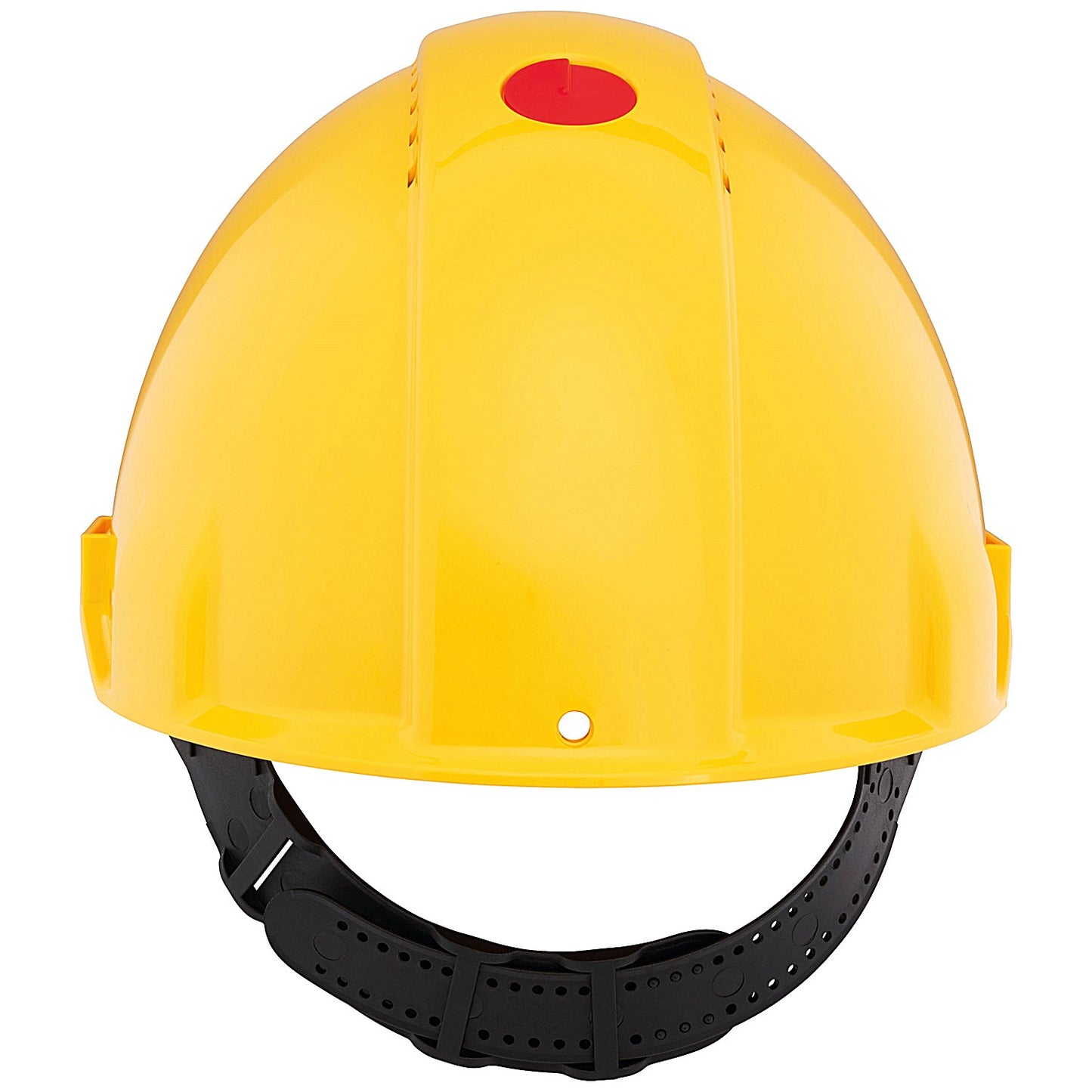 3M Ventilated Safety Helmet with Uvicator Sensor Disc, Yellow