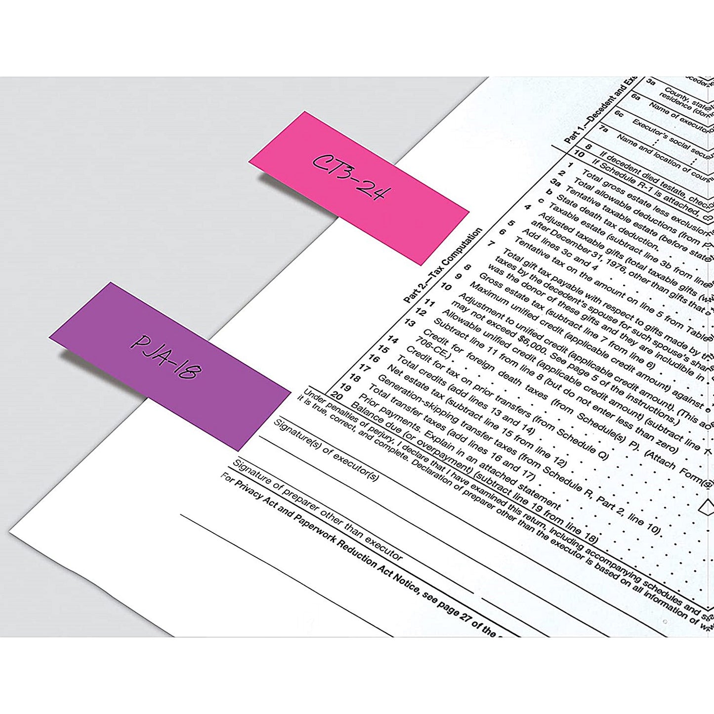 Post-it Portable Small Index Tabs, 12 x 43mm, Neon, Pack of 100(20 of each colour)