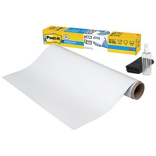 Post-it Easy Erase Whiteboard Roll, 914 x 1219mm