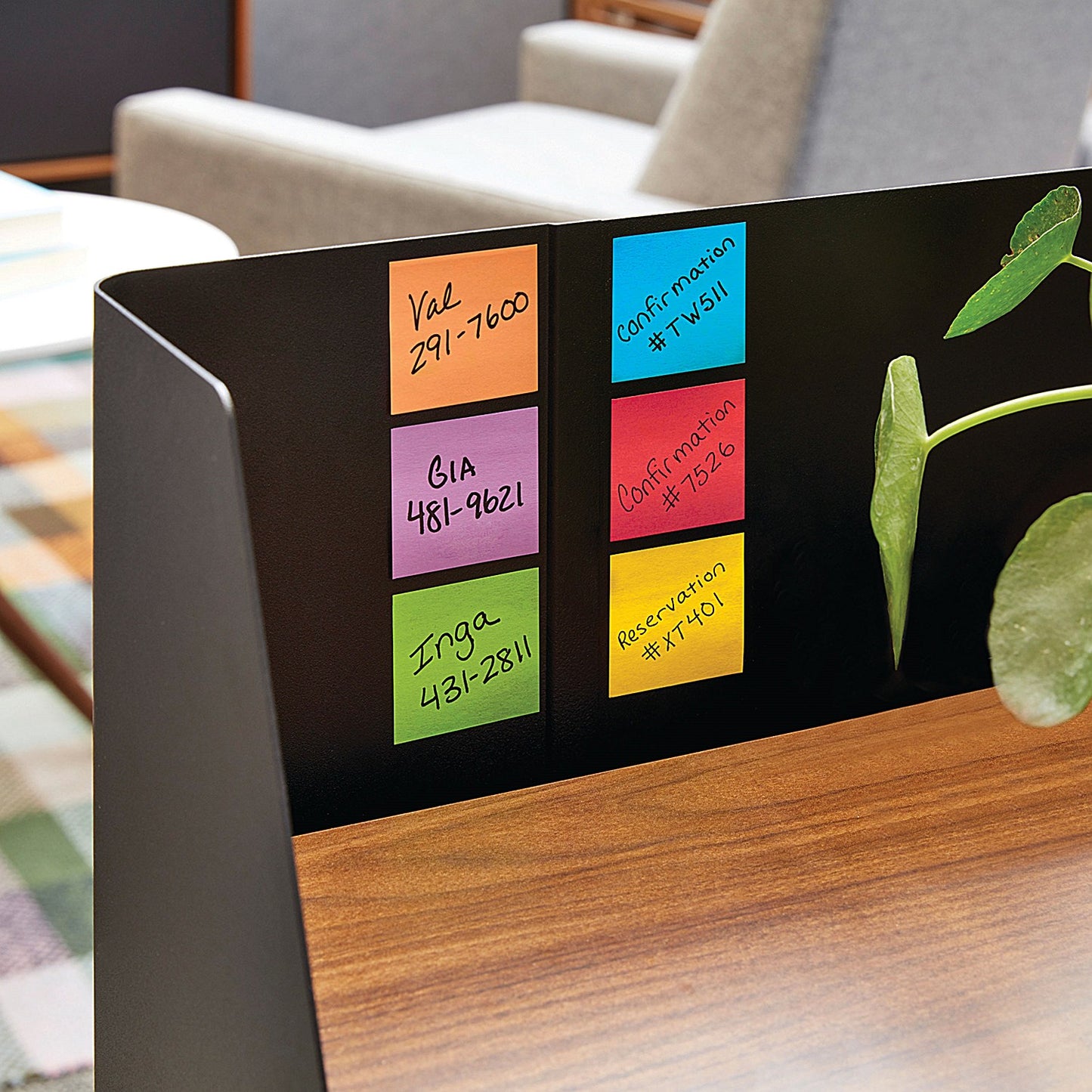 Post-it Super Sticky Z-Notes Value Pack, 76 x 76mm, Energetic, Pack of 24 x 90 Z-Notes