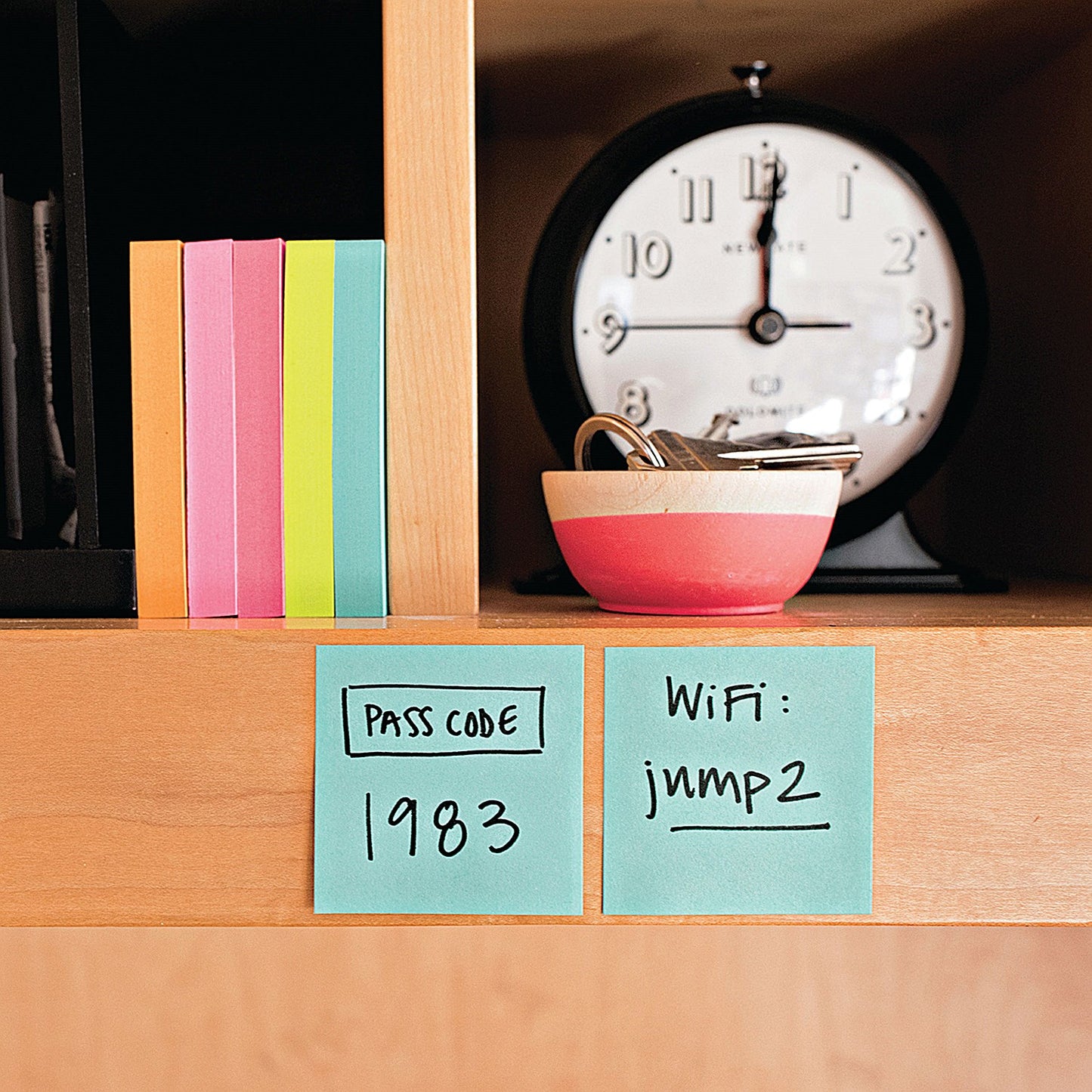 Post-it Notes Colour Cube, 76 x 76mm, Pastel Blue, 450 Notes per Cube