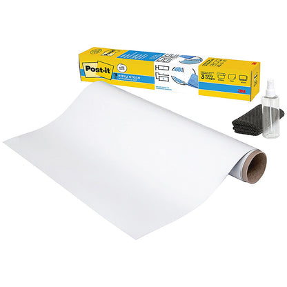 Post-it Easy Erase Whiteboard Roll, 1219 x 2420mm