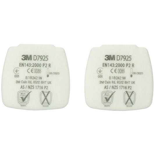 3M D7925 Secure Click P2 R Particulate Filter Easy2Order : 3MD7925