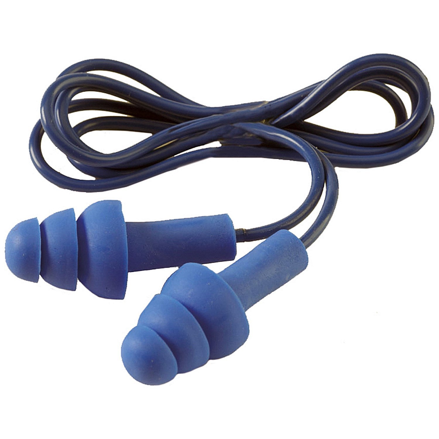 3M E-A-R Tracer Earplugs With Case, Blue, Pack of 50 Easy2Order : 3MTR01100