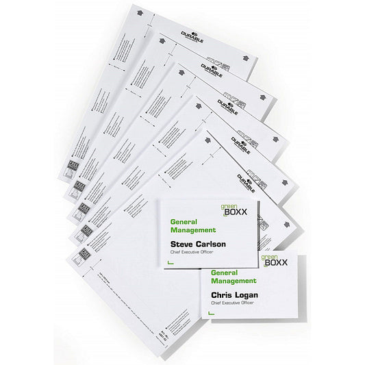 Durable Click/Info Sign Insert Sheets, 149x105.5mm Easy2Order : 485102