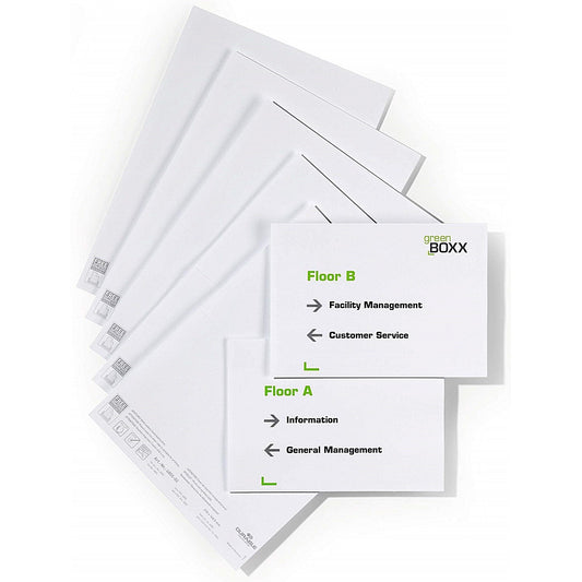 Durable Click/Info Sign Insert Sheets, A5 Landscape Easy2Order : 485502