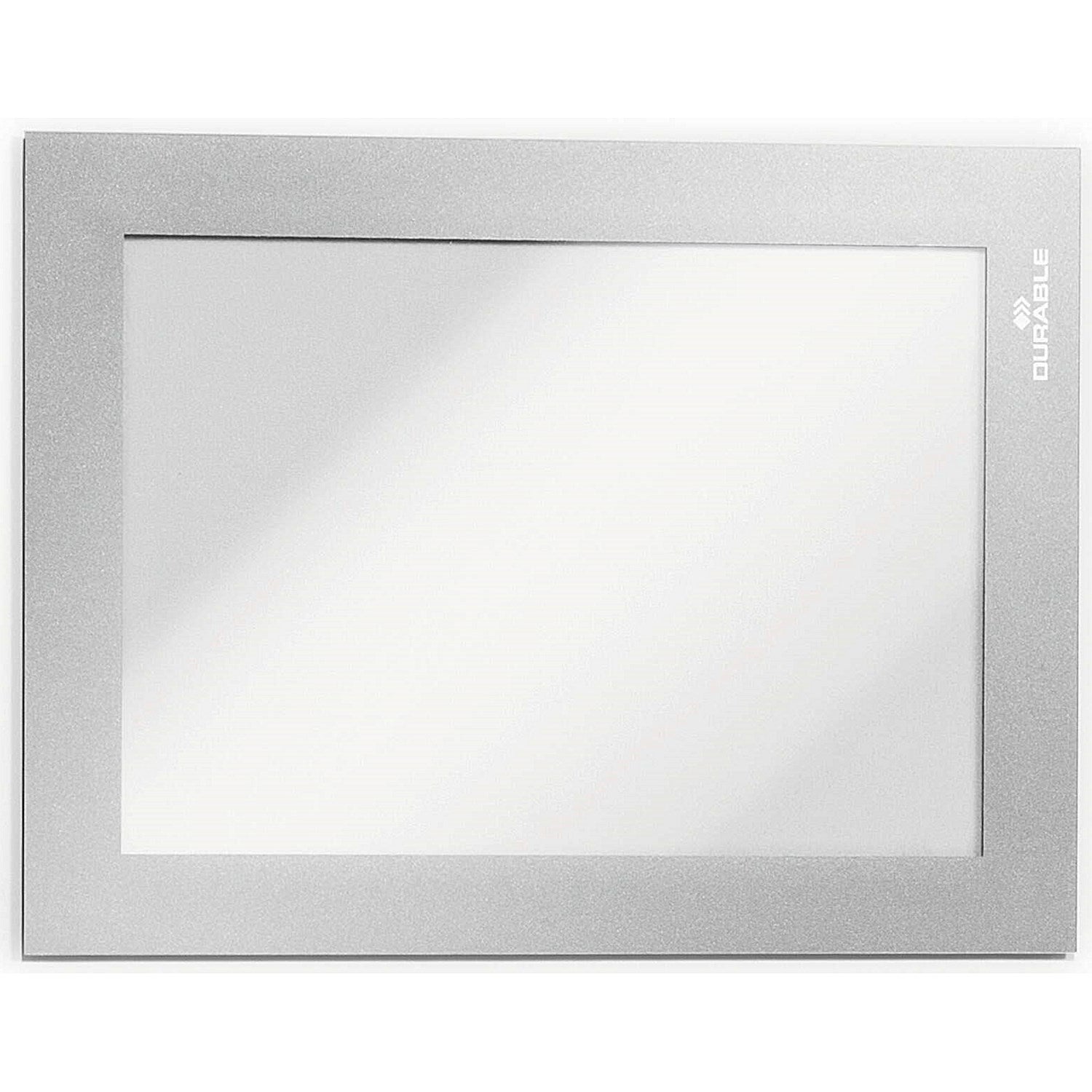 Durable Duraframe Self Adhesive Signage Frame, A6, Silver, Pack of 2 Easy2Order : 487023