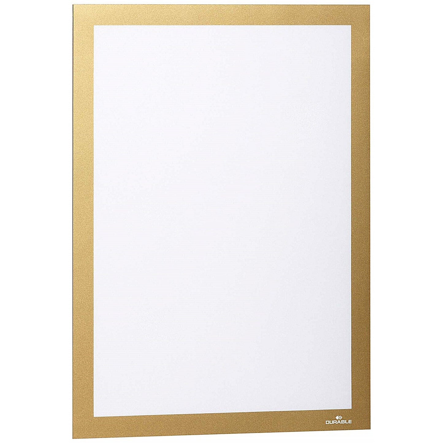 Durable Duraframe Self Adhesive Signage Frame, A4, Gold, Pack of 2 Easy2Order : 487230
