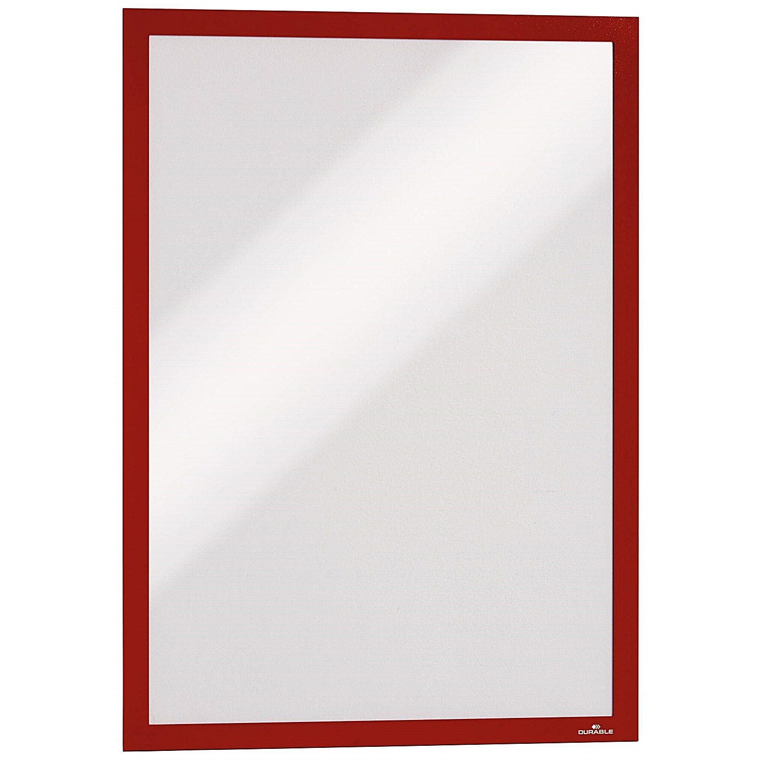 Durable Duraframe Self Adhesive Signage Frame, A3, Red, Pack of 2 Easy2Order : 487303