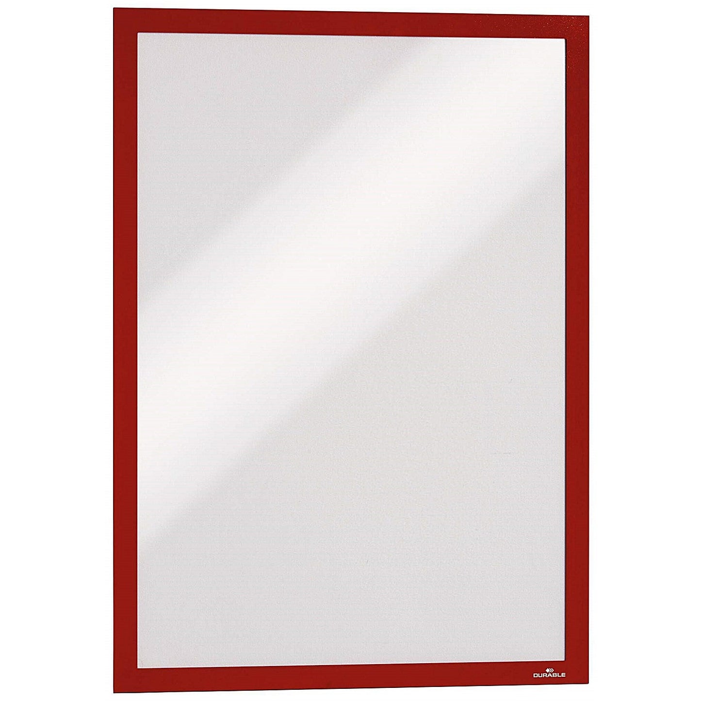 Durable Duraframe Self Adhesive Signage Frame, A3, Red, Pack of 6 Easy2Order : 488303