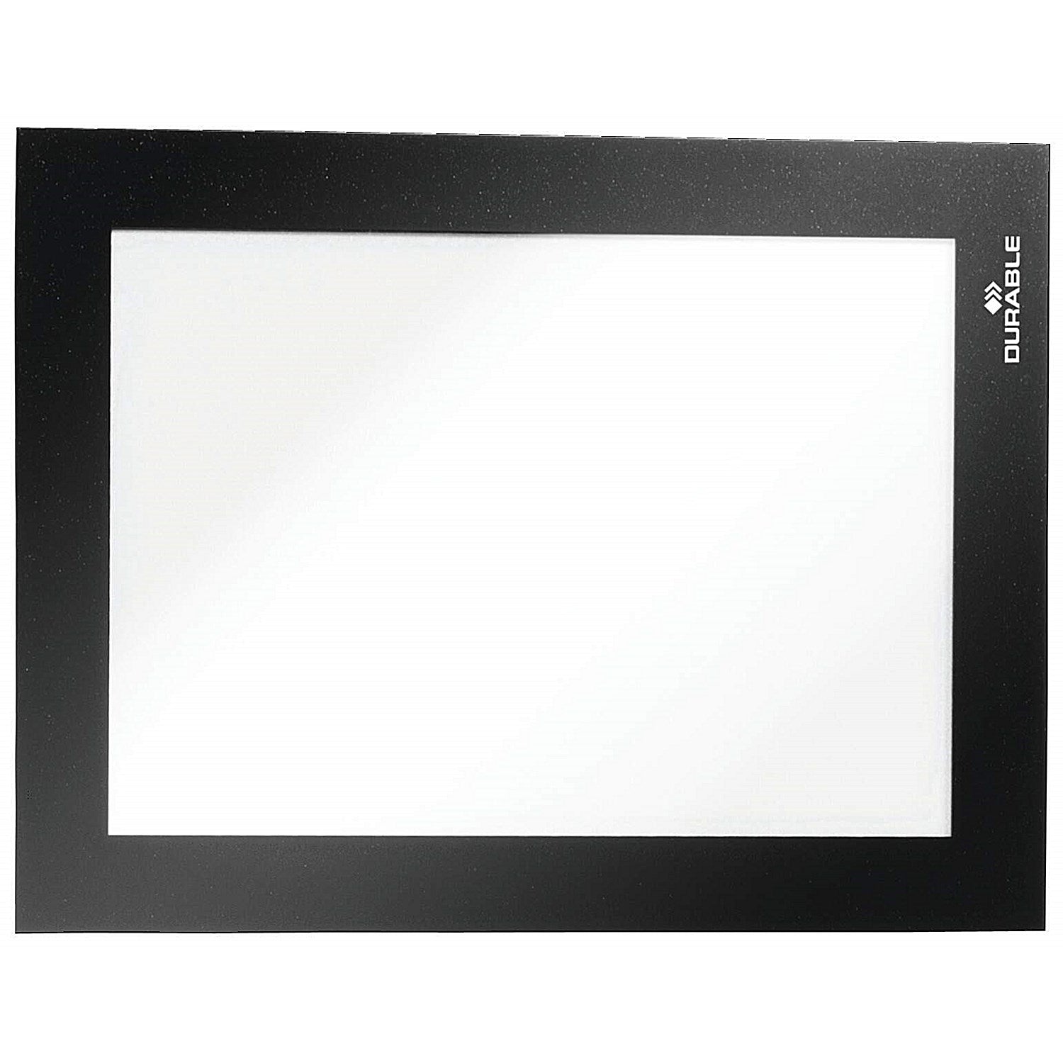 Durable Duraframe Magnetic Document Signage Frame for Metal, A6, Black, Pack of 5